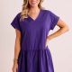 Cece Dress- Purple-SX50U3X